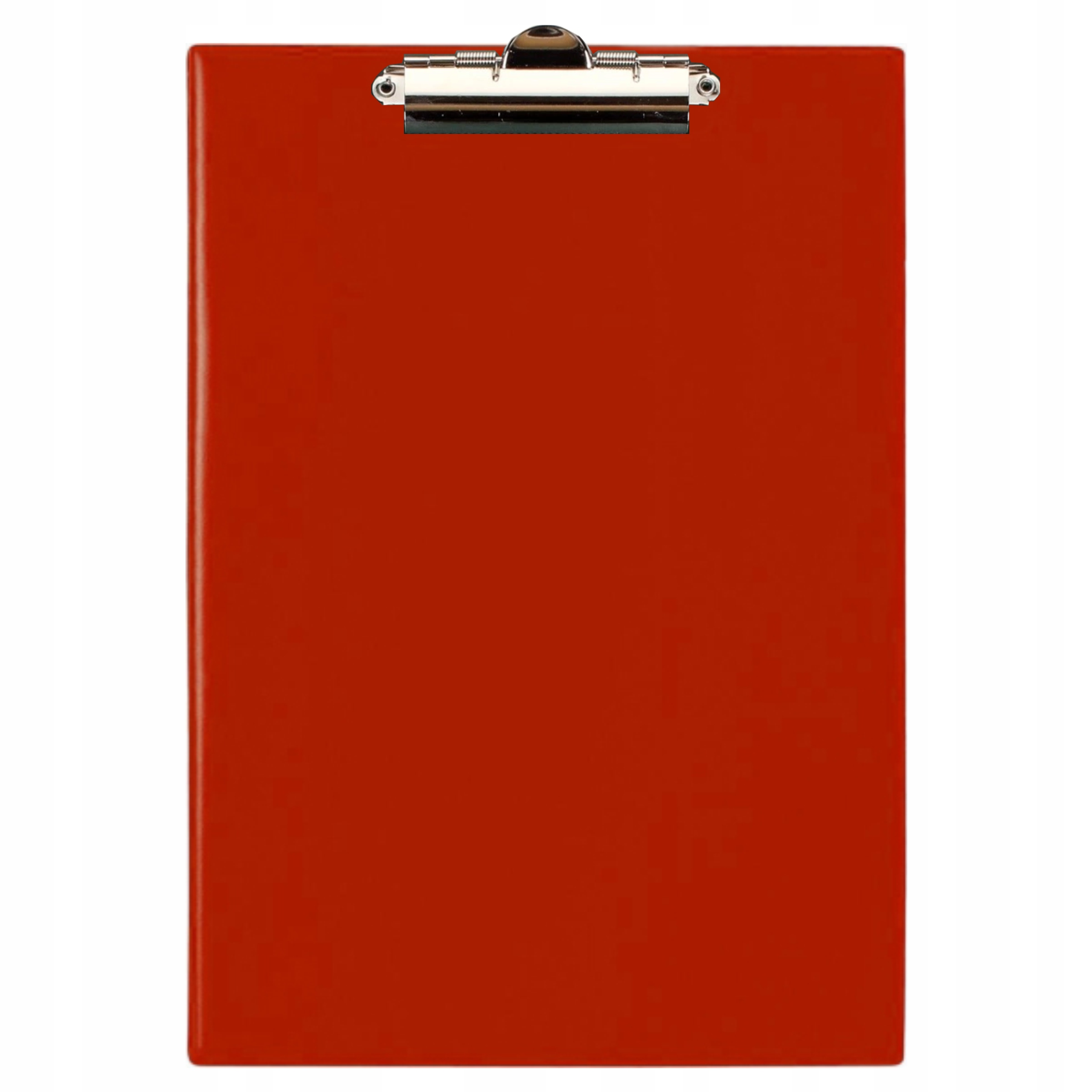 Deska z klipsem klipem podkładka Clipboard A4 czerwona pojedyncza podkład