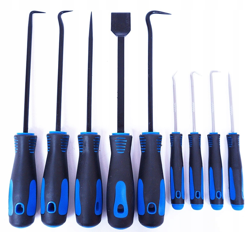 GROTY SZPIKULCE HACZYKI SKROBAKI DO PIERŚCIENI ORINGÓW USZCZELEK Marka bez marki