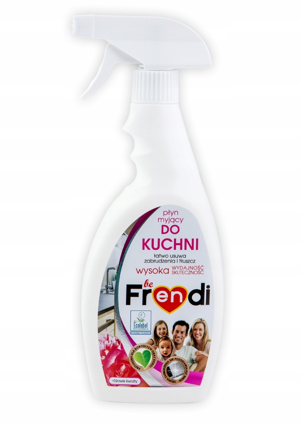 

BeFrendi Płyn myjący do kuchni Różowe Kwiaty 500ml