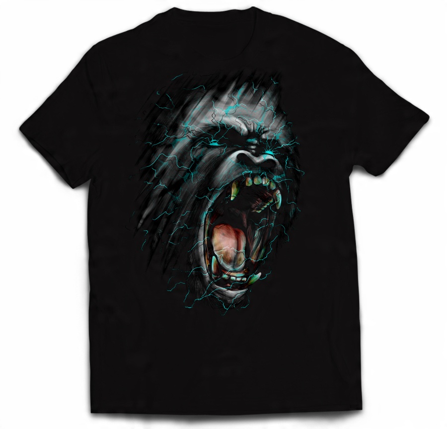 

Goryl Gorilla Lew Lion Tygrys Tiger Grafika XXL