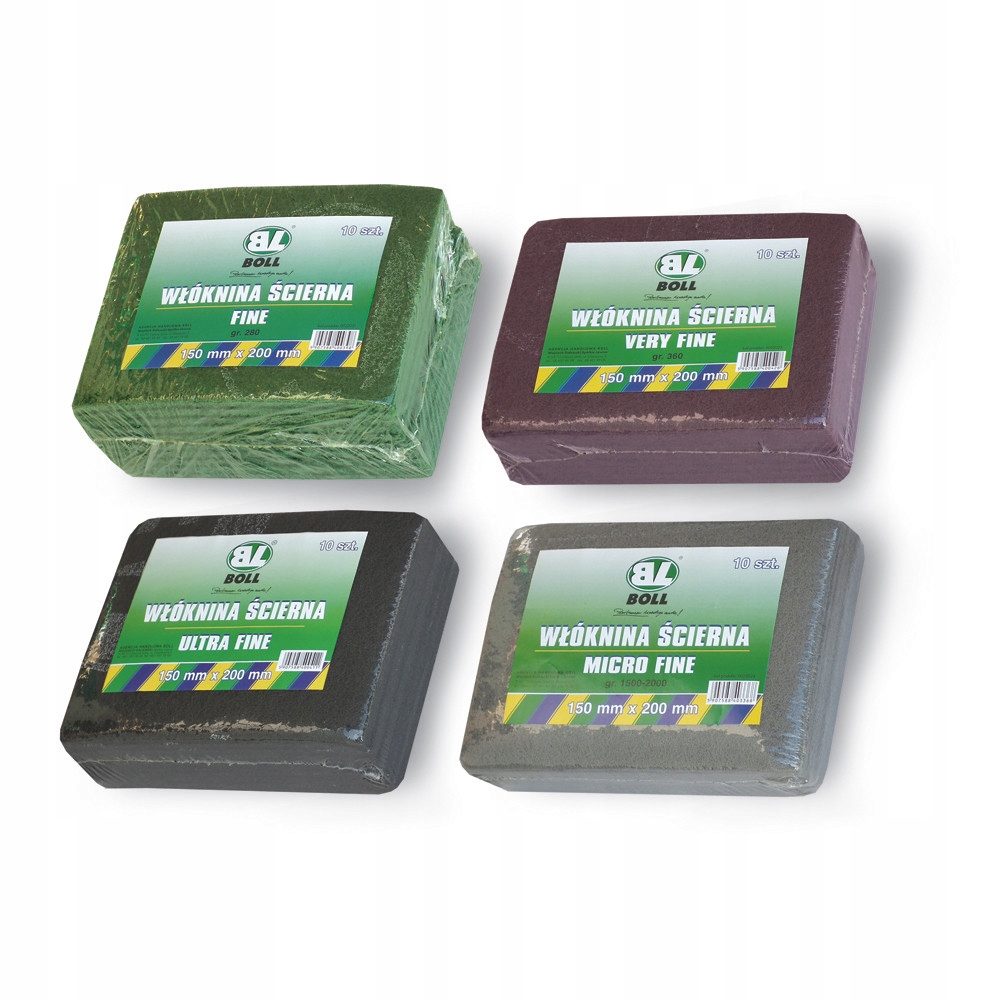 BOLL WŁÓKNINA ŚCIERNA FINE 280 zielona