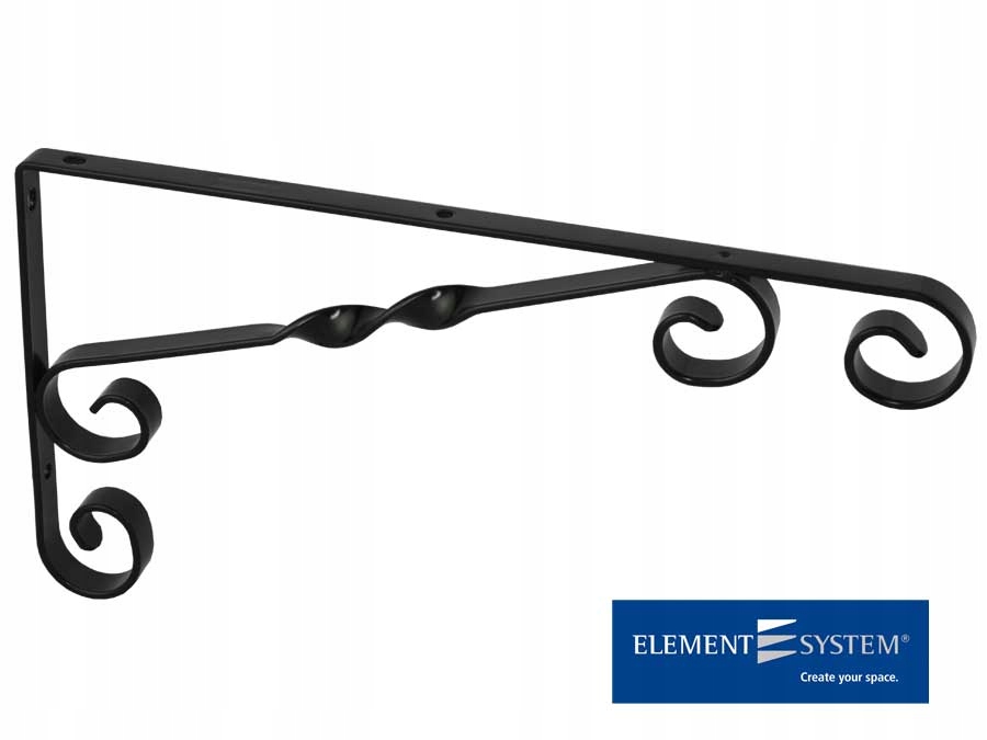 WSPORNIK POD PÓŁKI PÓŁKĘ PÓŁEK DESIGN 35x15 CMA Szerokość 13 mm