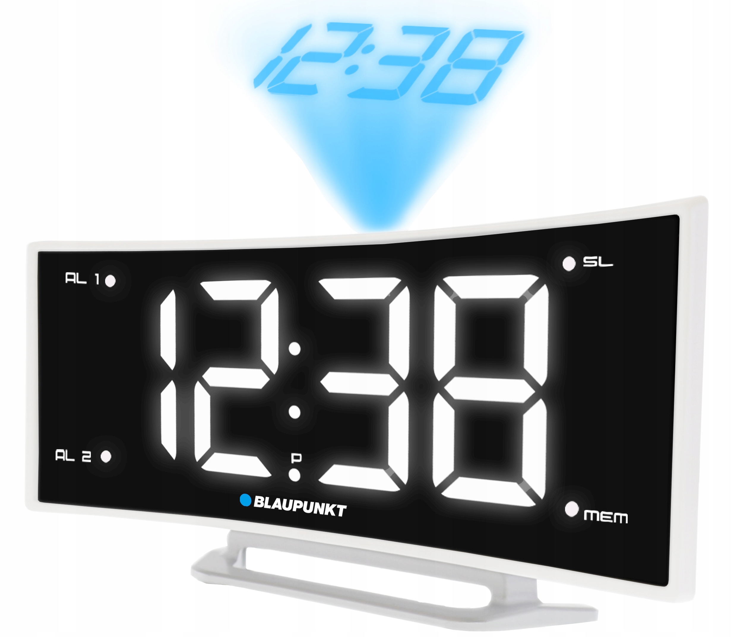 

Blaupunkt CRP7WH Radiobudzik Zegarek z projektorem