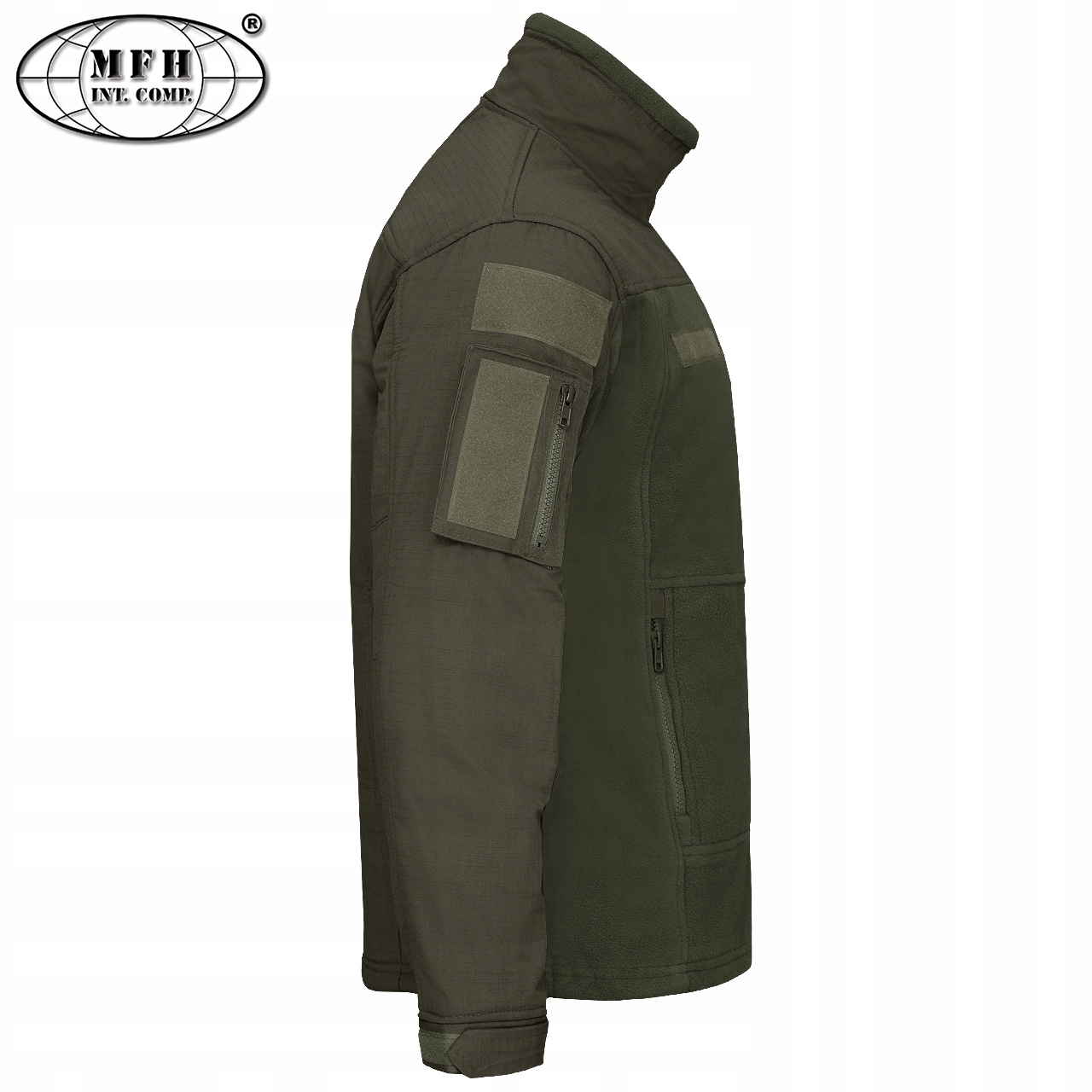MFH KURTKA POLAR BLUZA TAKTYCZNA COMBAT Olive + Gratis Rozmiar 4XL