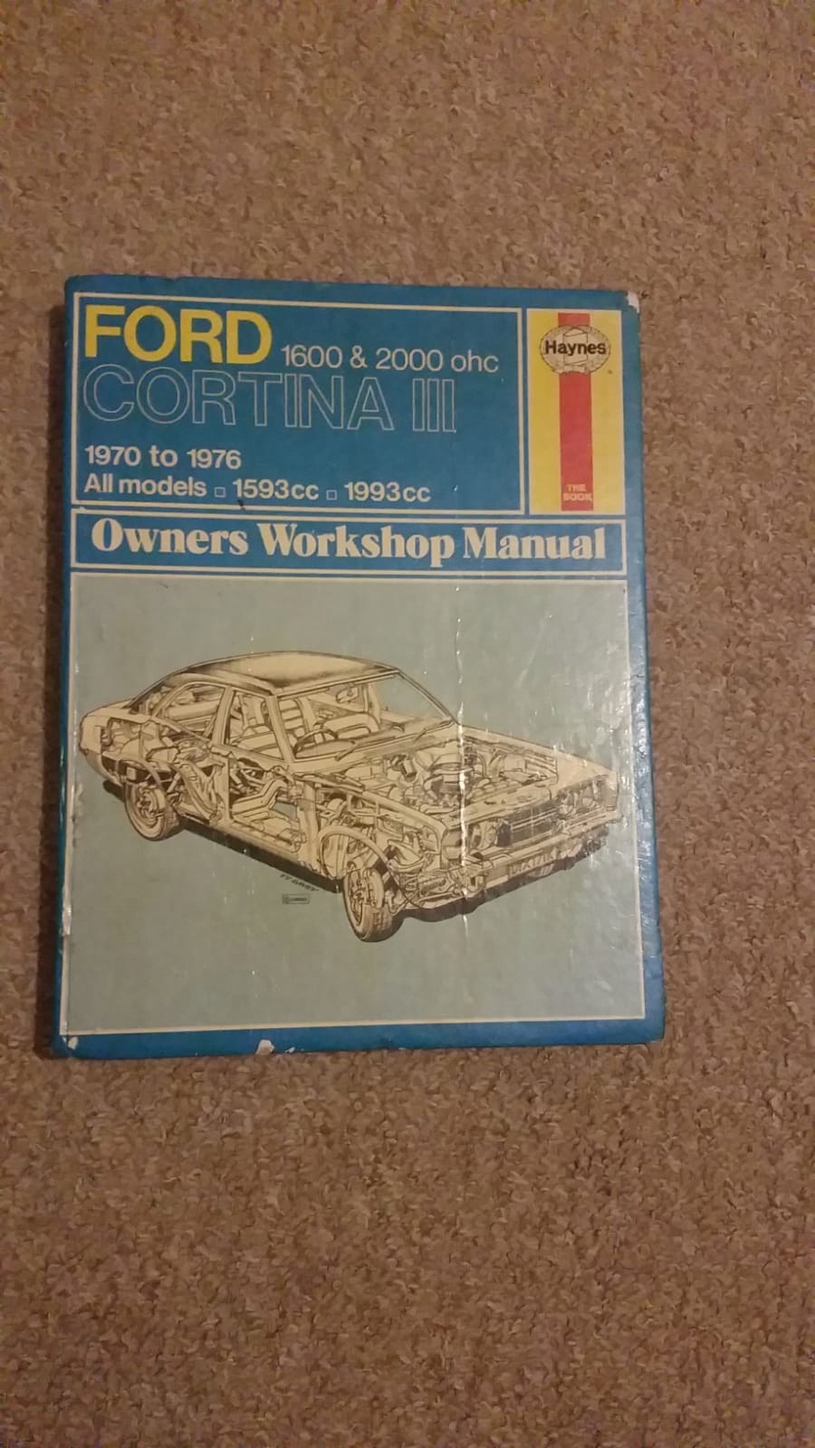 Ford Cortina Haynes SAM NAPRAWIAM + SŁOWNIK