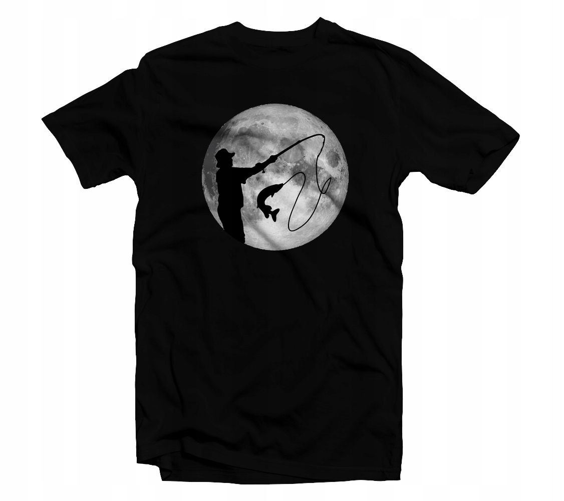 

Koszulka T-shirt Księżyc Wędkarz XXL