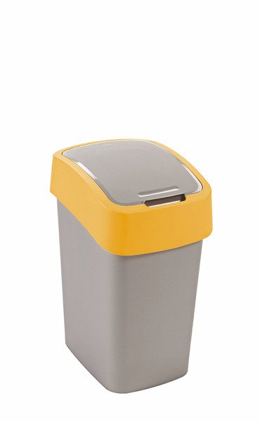 

Kosz na śmieci Flip Bin 25 L srebrno-pomarańczowy