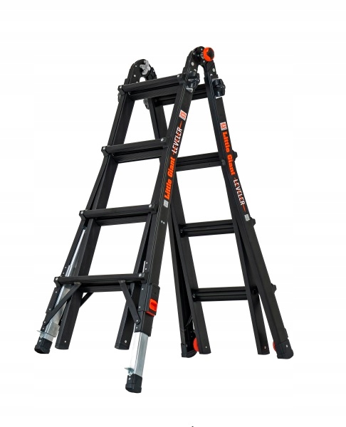 Kĺbový rebrík 4x4 stupňov hliníkový Little Giant Altrex 503944 150 kg