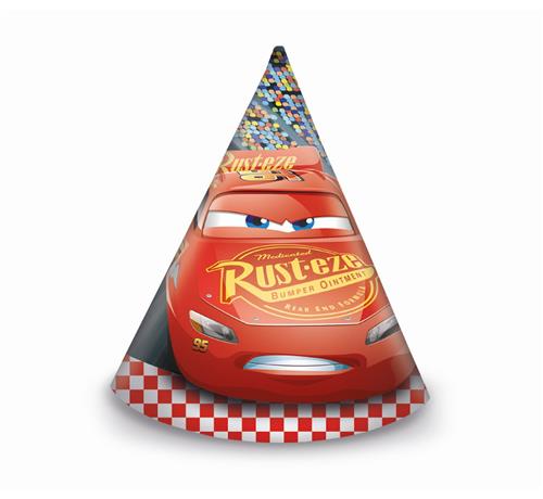 

Czapeczki papierowe Cars 3 samochody 6 szt
