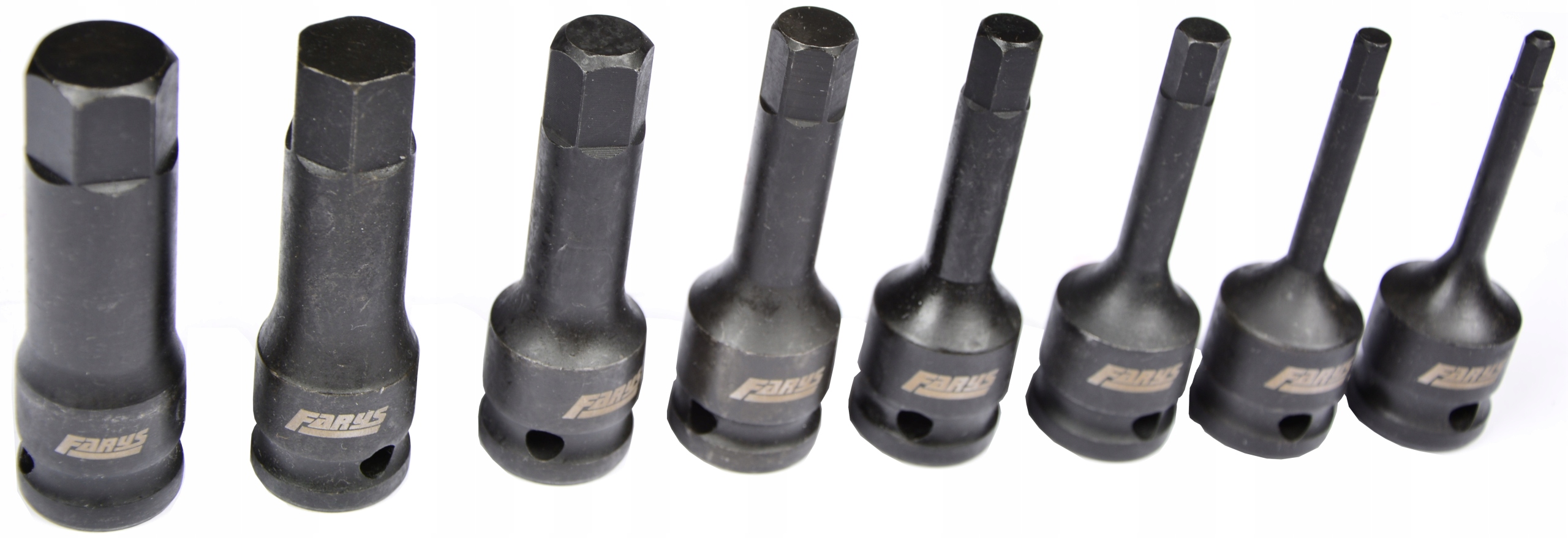 ТОРЦЕВЫЕ КОЛПАЧКИ С ШЕСТИГРАННОЙ ГОЛОВКОЙ 5-19 ММ 1/2 FARYS