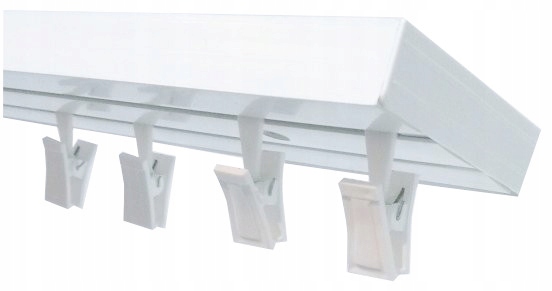 KARNISZ SUFITOWY SZYNA SUFITOWA DWUTOROWA PCV300cm