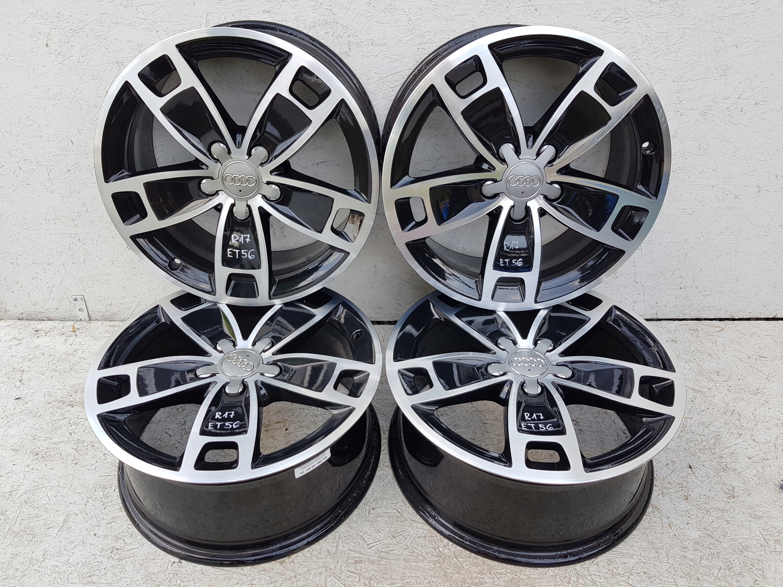 FELGI ALUFELGI 7,5JX 17H2 ET56 8P0601025BL NOWE