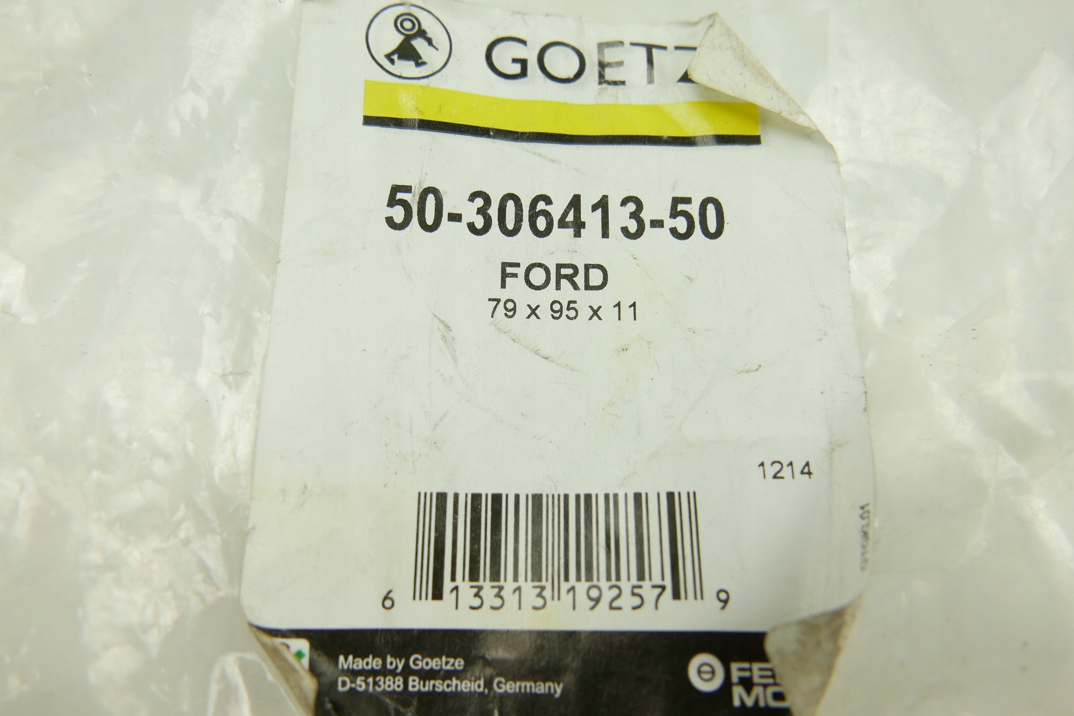 Uszczelniacz wału 121 III Transit Mondeo KA Fiesta Producent części Goetze