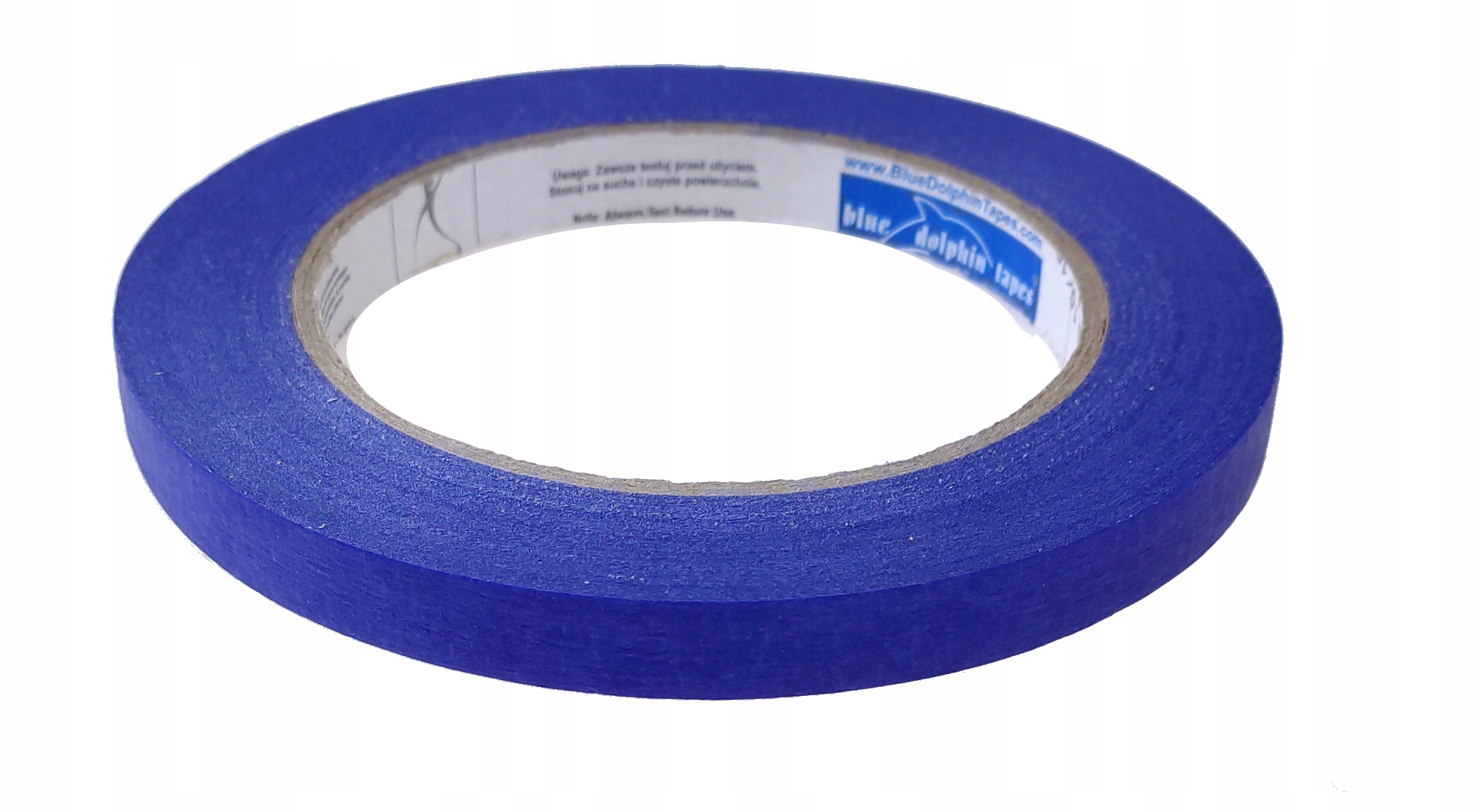 TAŚMA BLUE DOLPHIN DELFIN MALARSKA NIEBIESKA 10mm