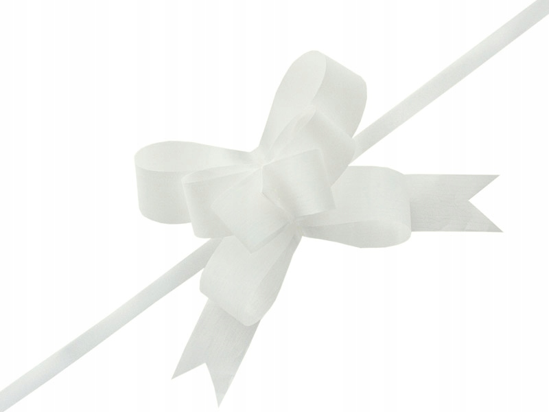 Kokarda GOTOWA ściągana na ślub 2cm/25szt 5kolorów