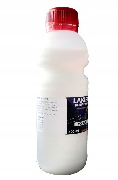 LAKIER BEZBARWNY RENOWACJA SKÓRY SKÓR 200ml Rodzaj renowacja skóry