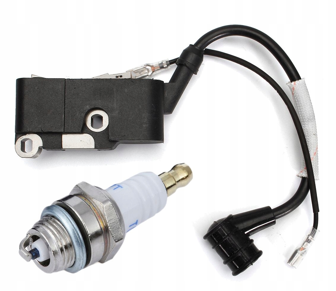 ISKROWNIK PIŁY SPALINOWEJ ŚWIECA KOMPLET CEWKA ZAPŁONOWA NAC