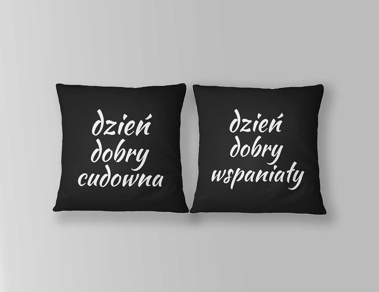 

Zestaw Poduszek Dla Pary Rocznica Prezent Mąż Żona