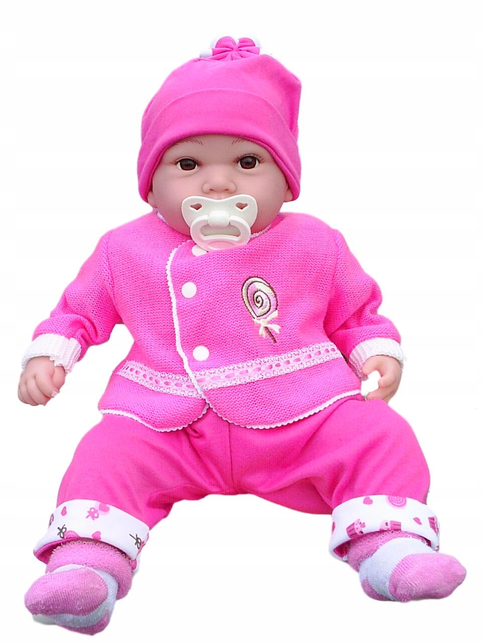 LALKA BOBAS UBRANKA Baby ŚPIEWA+GRATIS AKCESORIA Bohater / Bajka brak