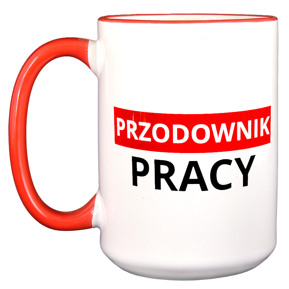 

Kubek na Prezent dla Przodownika Pracy, poj. 450ml
