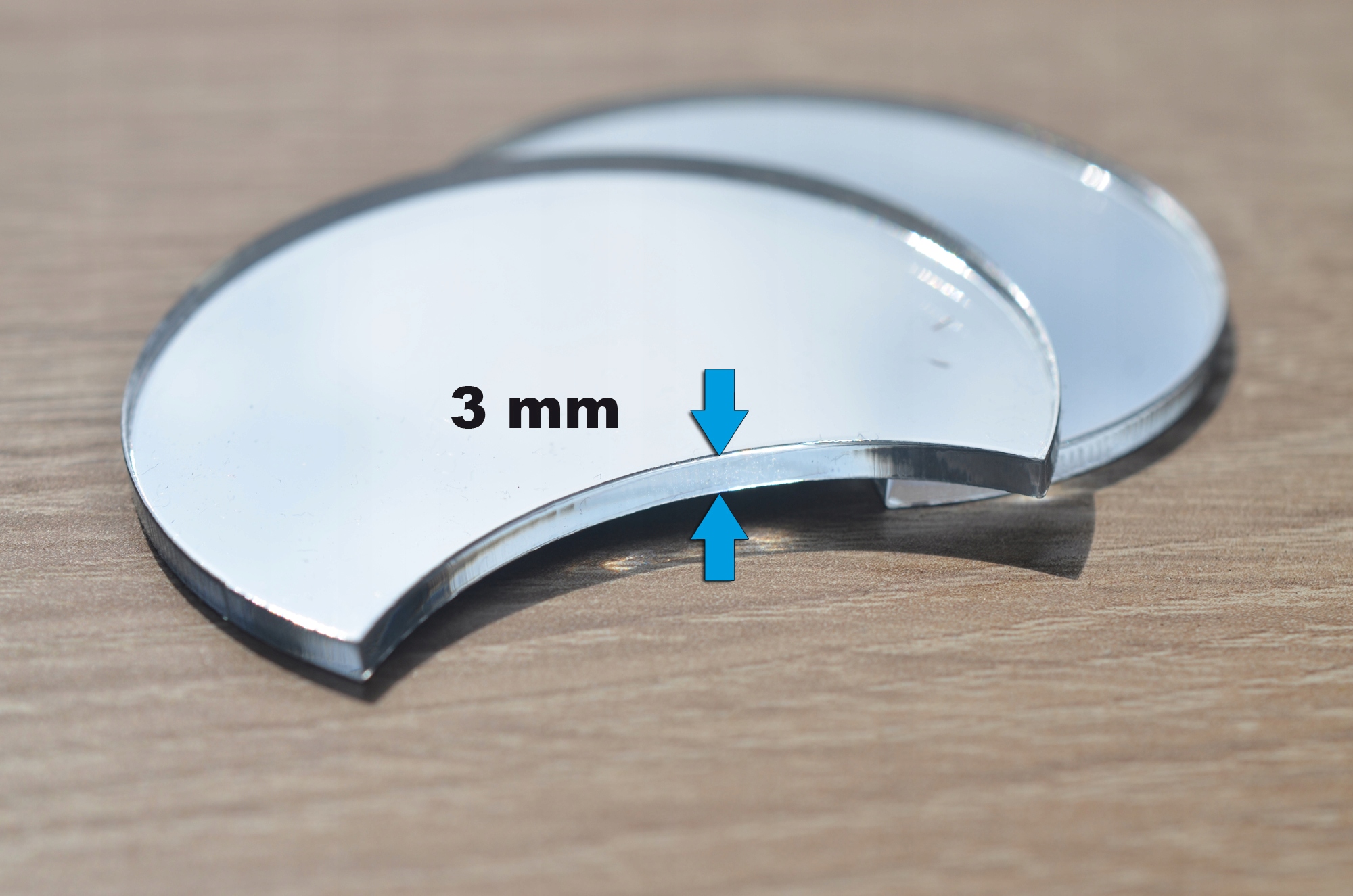 LUSTRO akrylowe, nietłukące 79x70cm LS-72 Marka STUDIOGRAF