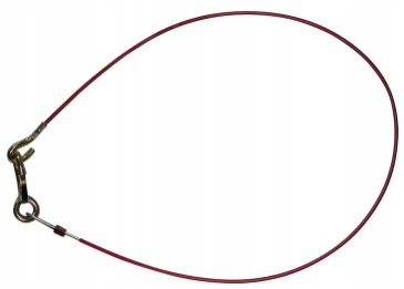 

Linka zabezpieczająca z hakiem przyczepki lawety