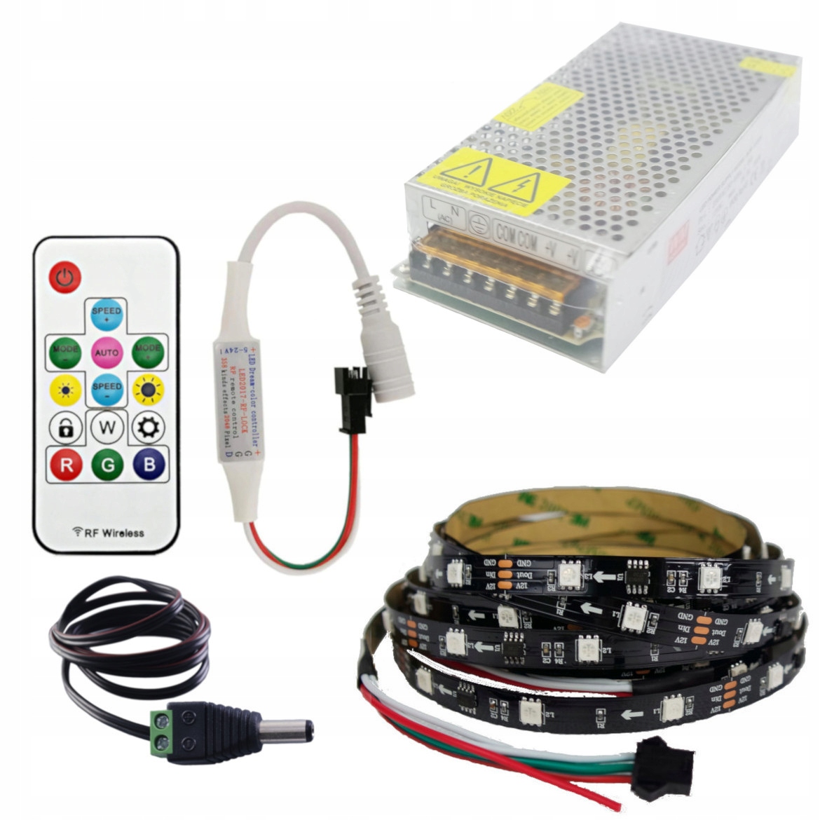 

Zestaw taśma Led Rgb Magic WS2811 12V Pilot 25m
