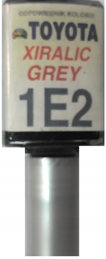 TOYOTA 1E2 XIRALIC GREY LAKIER SAMOCHODOWY ZAPRAWKA DO RYS 10ML ARASYSTEM