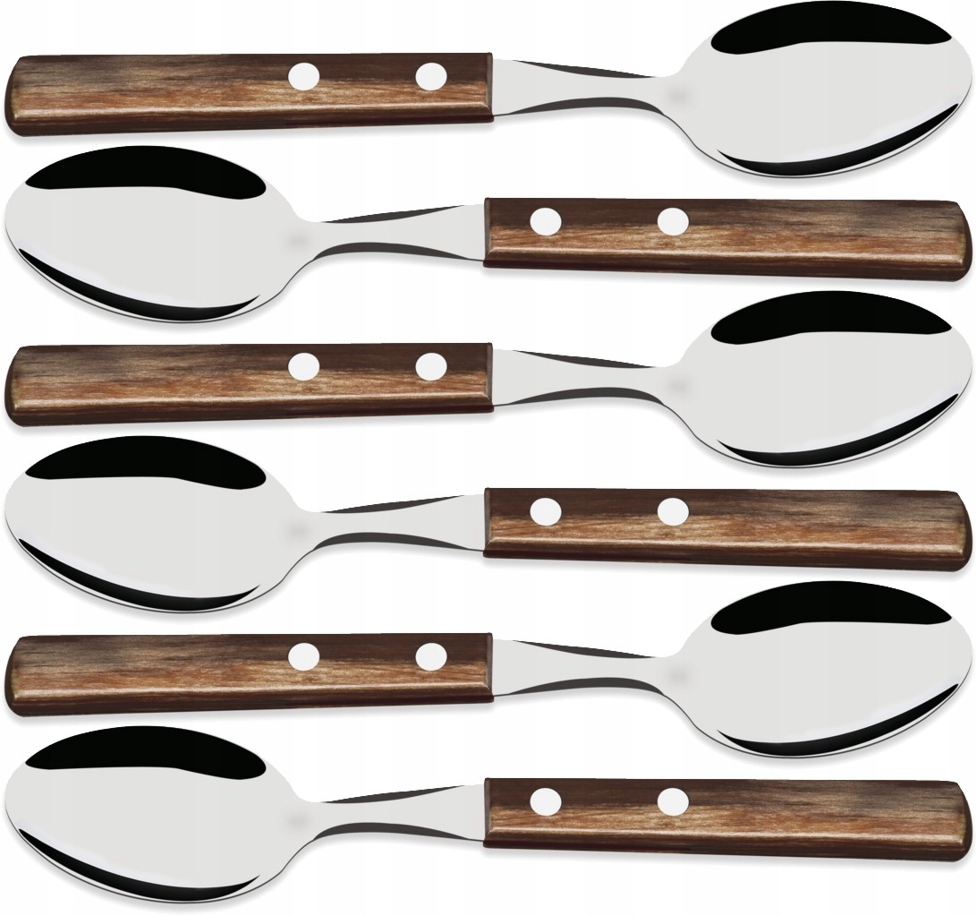 

Tramontina 6 Sztuk Łyżka Stołowa Polywood Brąz