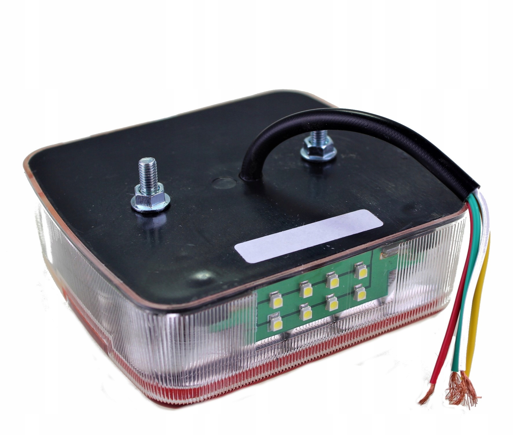 LAMPY TYLNE LED ZESPOLONE LEDOWE PRZYCZEPKI 12V KOMPLET PARA 3 FUNKCJE Marka Ledowca