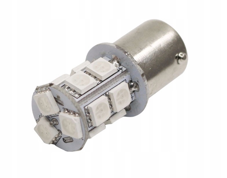 ŻARÓWKA LED 13 SMD 5050 PY21W BAU15S POMARAŃCZOWA