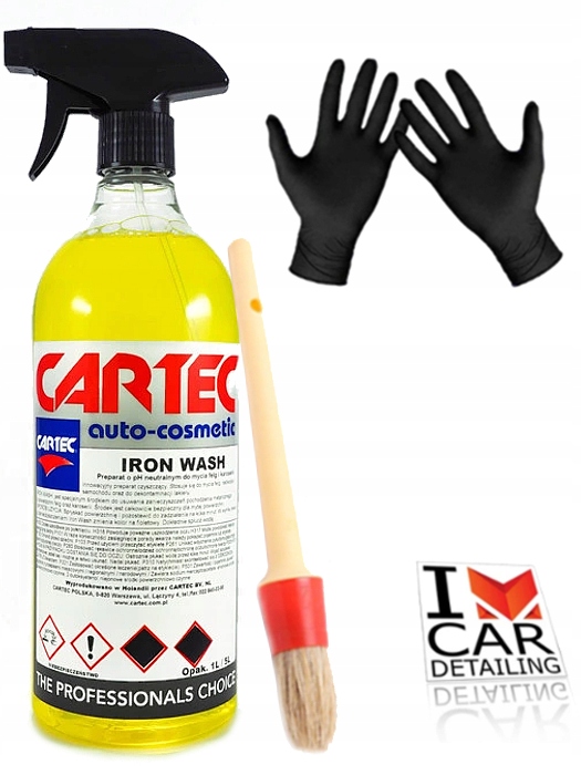 

Cartec Iron Wash Deironizer do felg, lakieru 1l