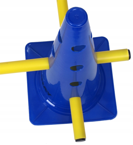 PACHOŁEK treningowy - 38 CM Z OTWORAMI Kolor dominujący pomarańcze i czerwienie