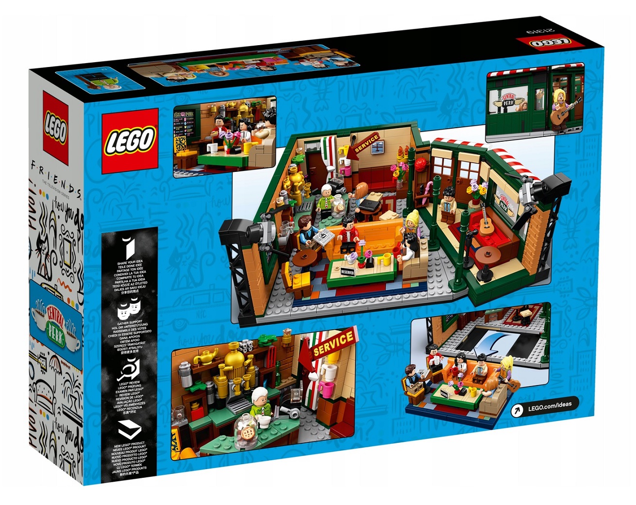 LEGO 21319 IDEAS CENTRAL PERK PRZYJACIELE Numer produktu 21319