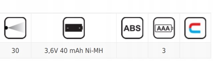 DEDRA L1011 Latarka LED na dynamo 0,5W Marka Dedra