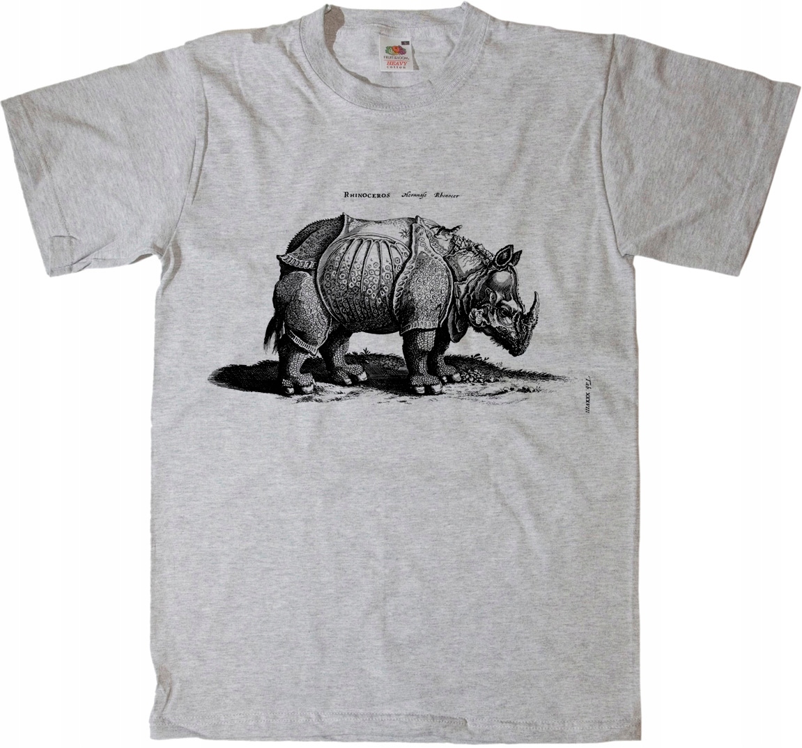 

Albrecht Durer Dürer nosorożec rhinoceros XS-4XL