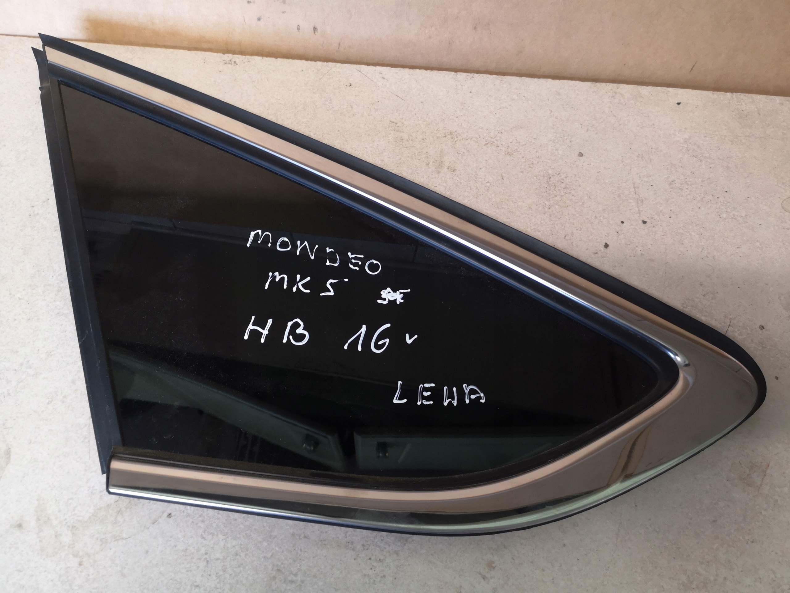 FORD MONDEO MK 5 FUSION 16R SZYBA LEWA TYŁ HATBACK Producent części Ford OE