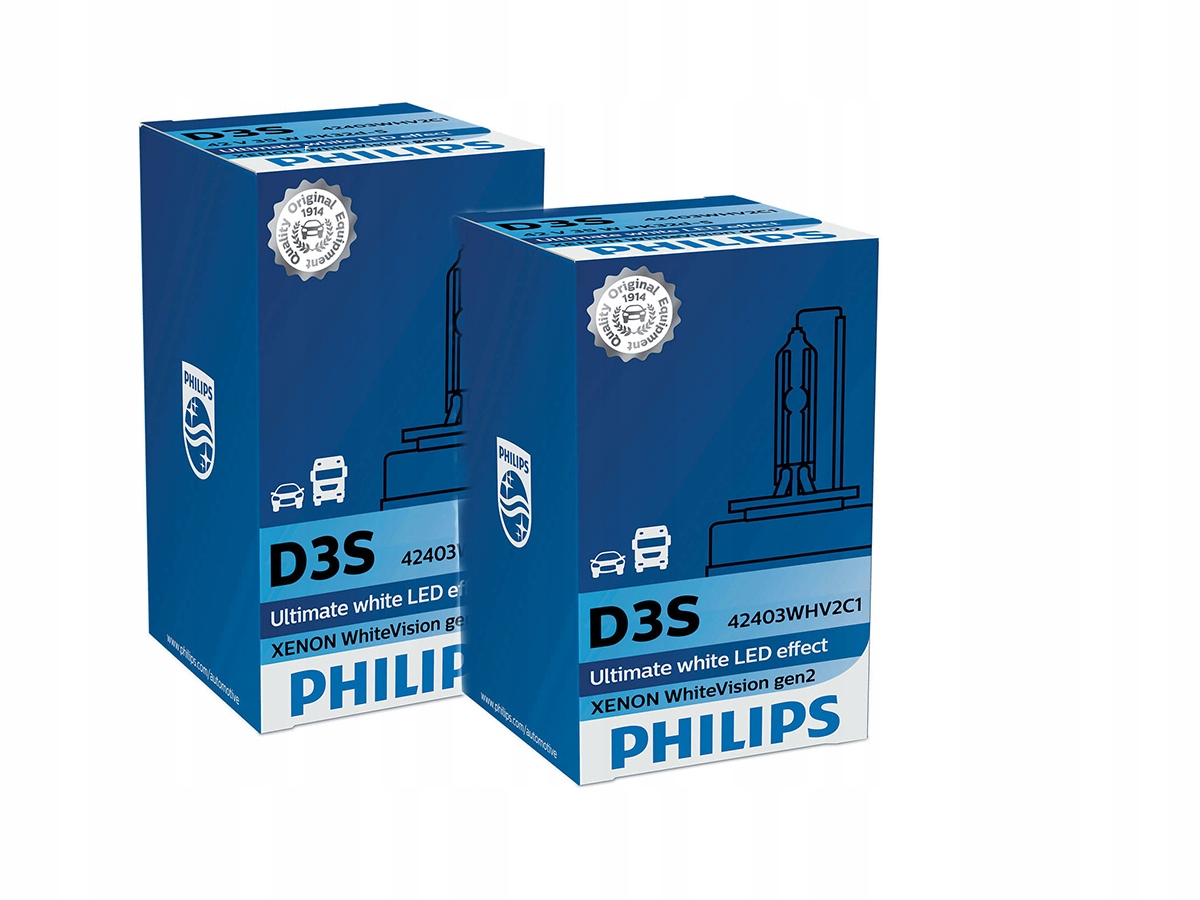 

Philips Żarówka Xenon D3S White Vision GEN2 2szt