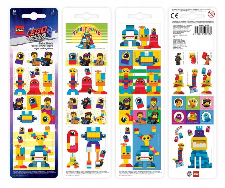 

Lego 52333 Movie 2 Zestaw Naklejek Duplo Koszalin