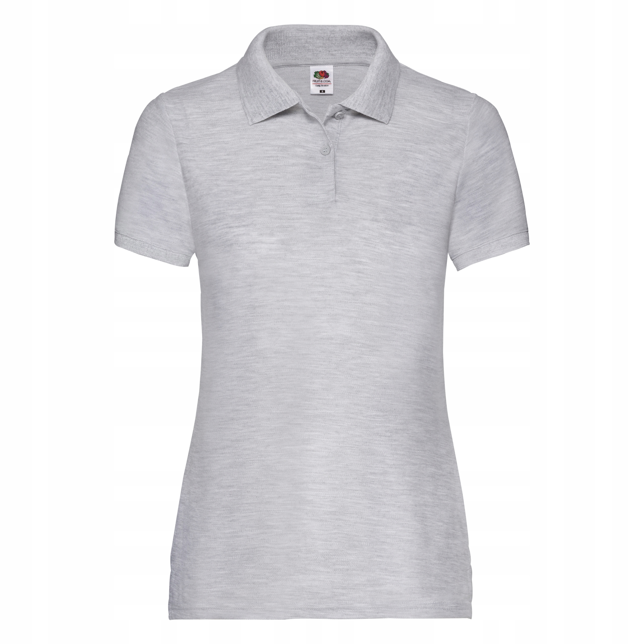 

Damska Koszulka Polo 65/35 - Fruit heath. grey S
