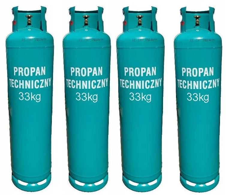 GOTOWY ZESTAW INSTALACJA GOK + 4 BUTLE GAZOWE 33KG Marka GOK