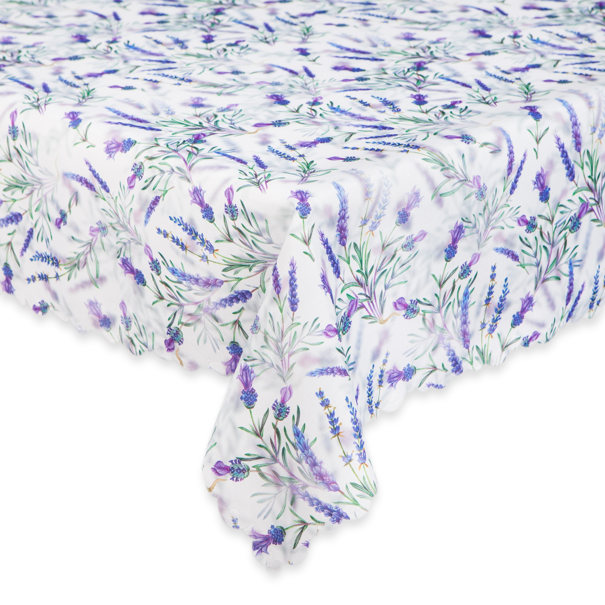 Obrus PLAMOODPORNY na stół Lawenda 3d 140x320