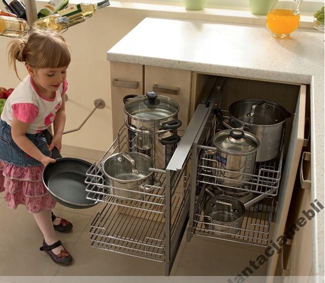 KOSZ CARGO MAGIC CORNER 800 CHROM WEWNĘTRZNY AMIX Kod producenta K1PTJ017EL