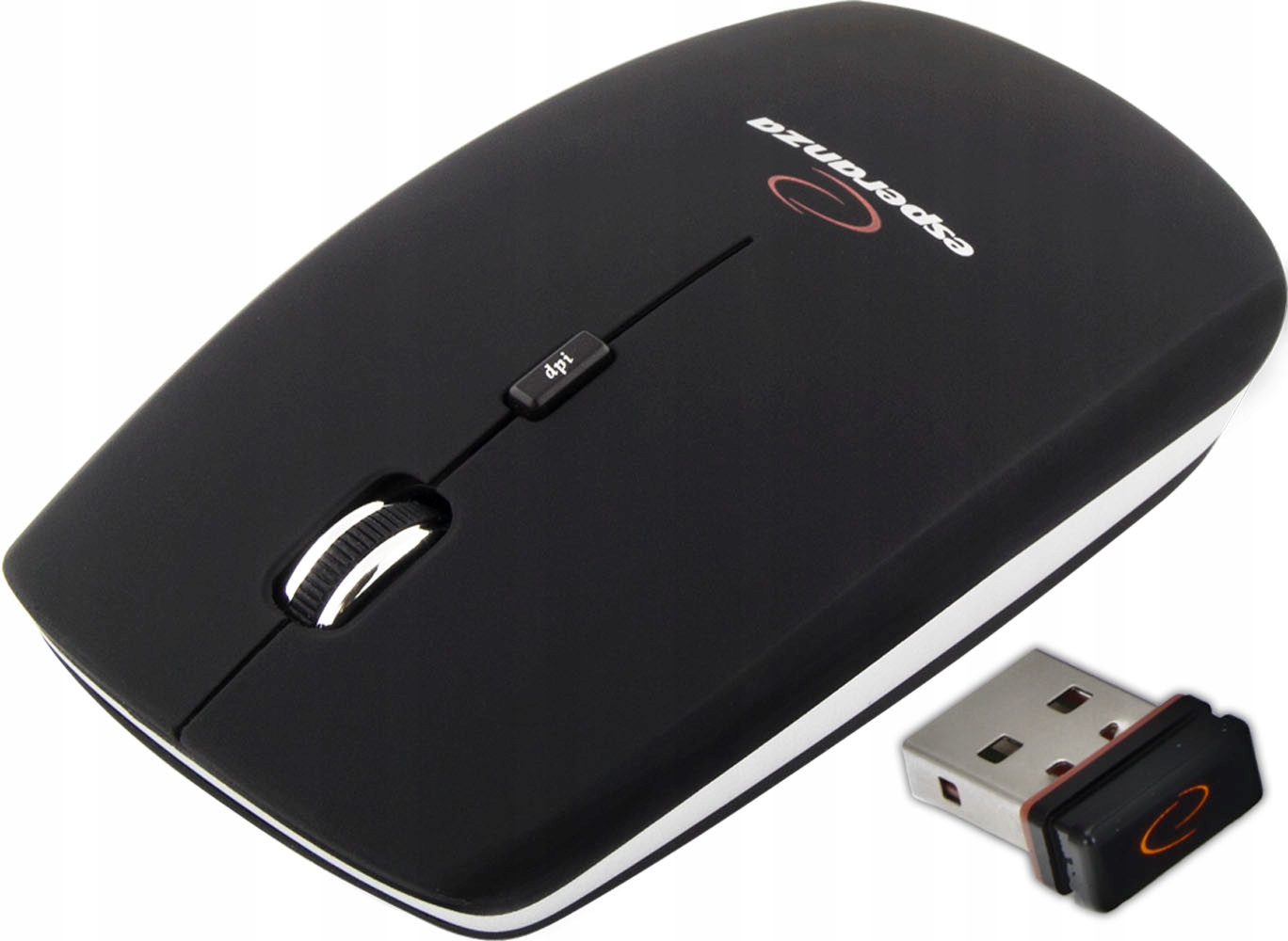 Myszka Bezprzewodowa Nano Usb Do Laptopa Płaska K