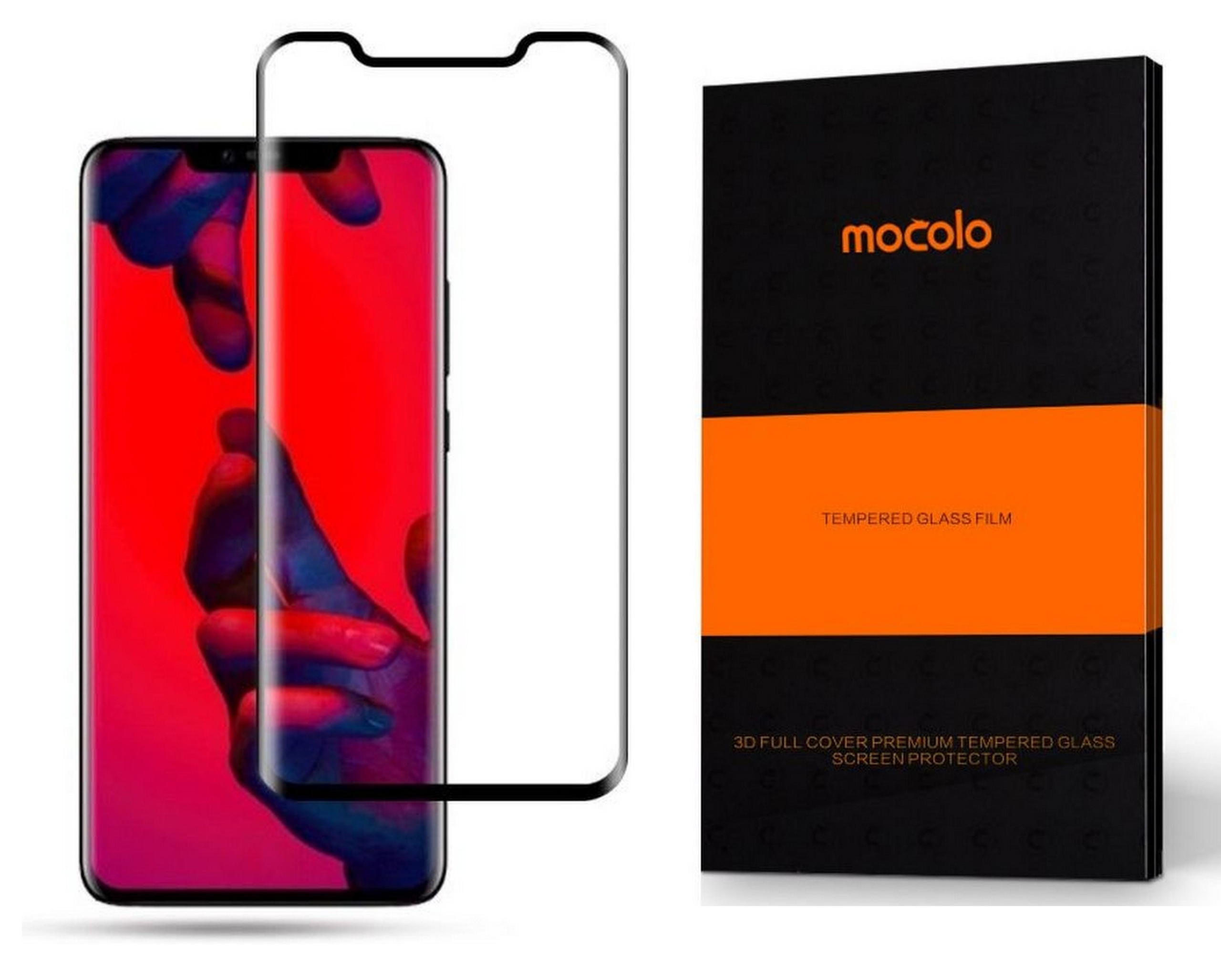 

Mocolo Szkło 9H Cały Ekran do Huawei Mate 20 Pro