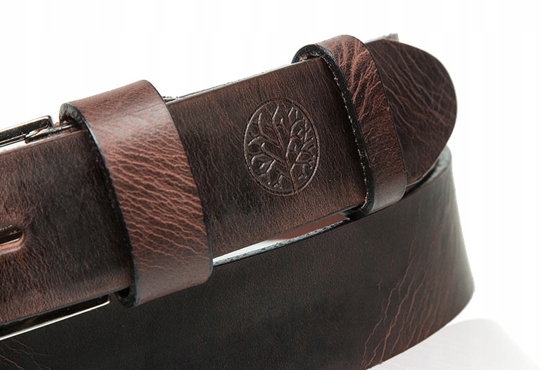 PASEK SKÓRZANY MĘSKI BETLEWSKI DO SPODNI SKÓRA 105 Model LIC35-0