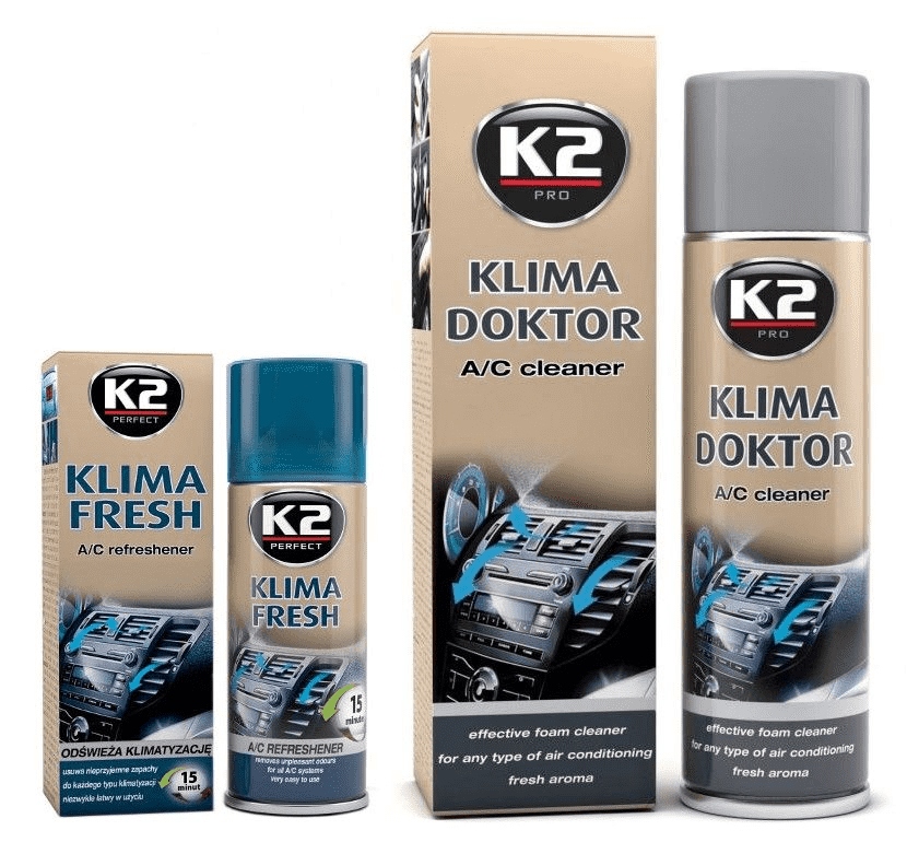 

Zestaw Do Odgrzybiania Klimatyzacji Klima A/c K2