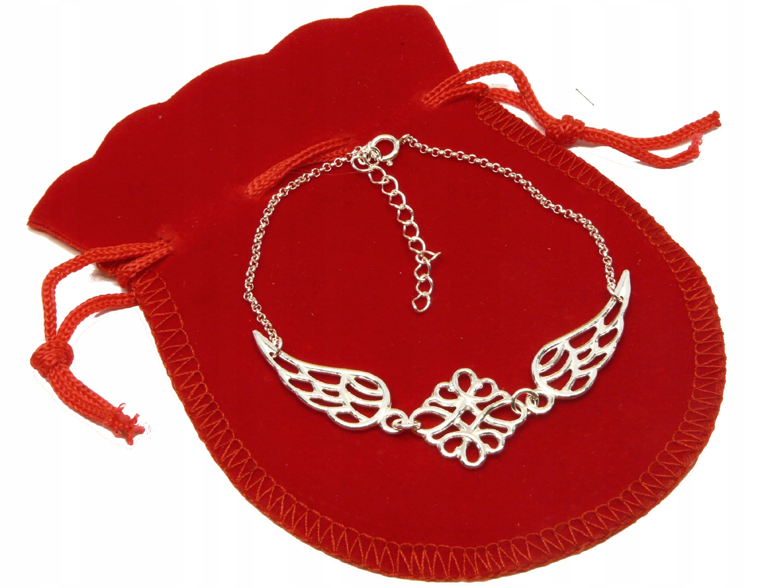 

Srebrna Bransoletka Skrzydła Anioła srebro 925