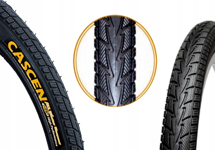 

Opona rowerowa Cascen 24 x 1.75 (47-507)