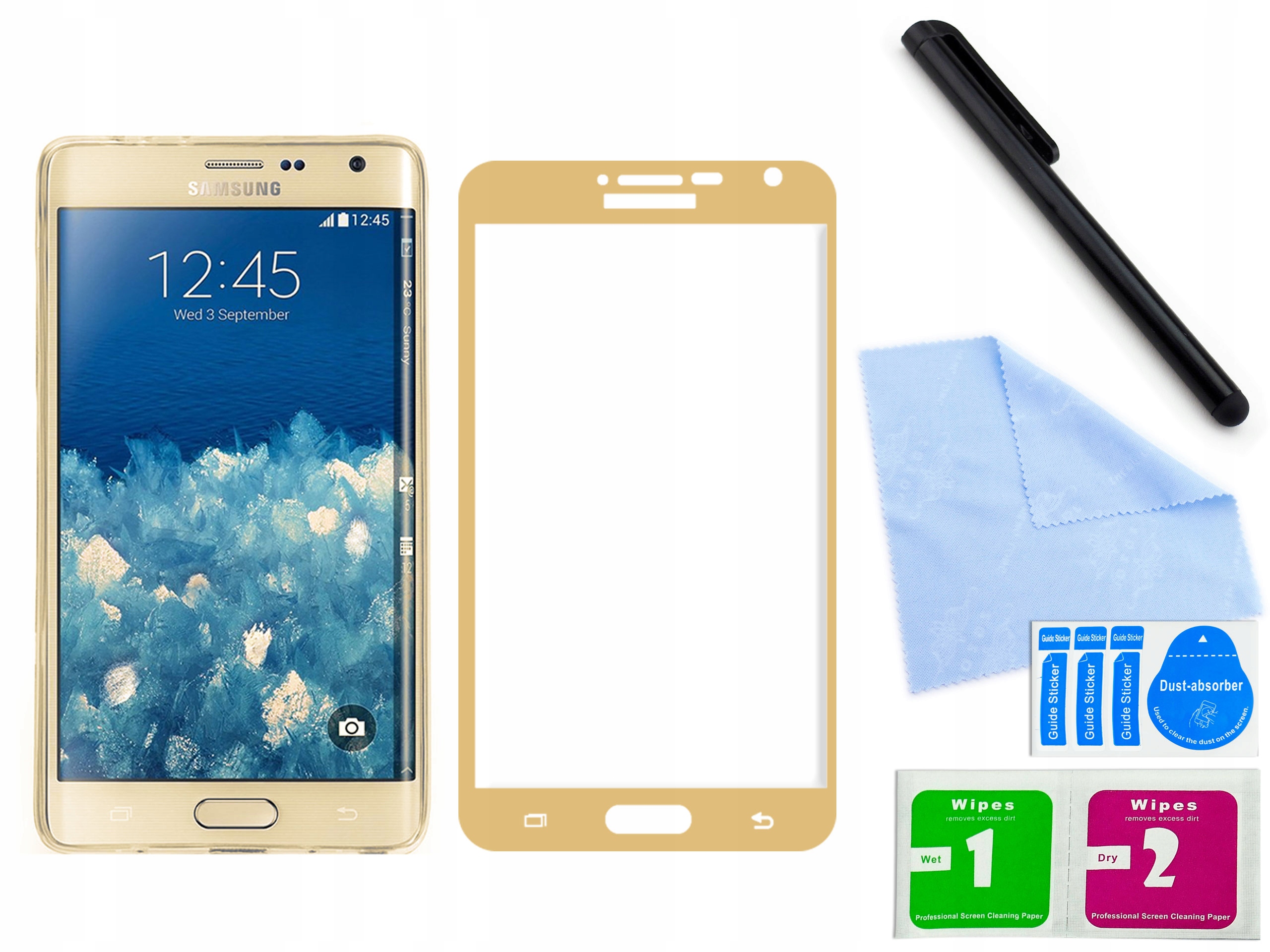 

Szkło do Samsung Galaxy Note Edge N9150 Złote